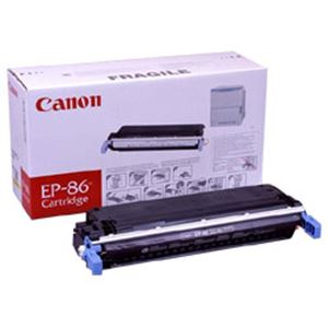 【純正品】 キャノン（Canon） トナーカートリッジ 色：イエロー 型番：EP-86（Y） 印字枚数：12000枚 単位：1個