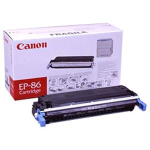 【純正品】 キャノン（Canon） トナーカートリッジ ブラック 型番：EP-86（B） 印字枚数：13000枚 単位：1個