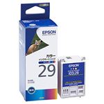【純正品】 エプソン（EPSON） インクカートリッジ カラー 型番：ICCL29 単位：1個