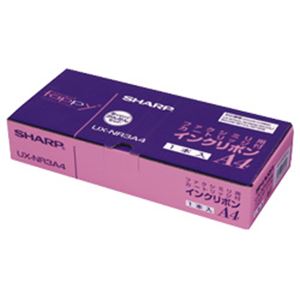 【純正品】 SHARP（シャープ） インクリボン 型番：UX-NR3A4 印字枚数：100枚 単位：1個