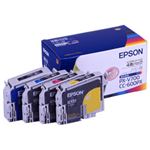 【純正品】 エプソン（EPSON） インクカートリッジ 4色セット 型番：IC4CL22 単位：1箱（4色セット）