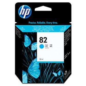 【純正品】 HP インクカートリッジ シアン 型番：C4911A（HP82） 単位：1個