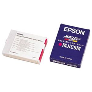 【純正品】 エプソン（EPSON） インクカートリッジ マゼンタ 型番：MJIC9M 単位：1個