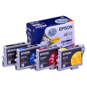 【純正品】 エプソン（EPSON） インクカートリッジ 4色セット 型番：IC4CL31 単位（入り数）：1箱（4色）
