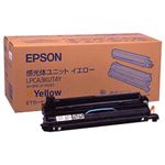 【純正品】 エプソン（EPSON） トナーカートリッジ 感光体ユニット（イエロートナー1本付） 型番：LPCA3KUT4Y 印字枚数：26000枚 単位：1個