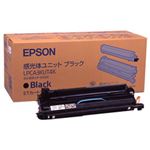 【純正品】 エプソン（EPSON） トナーカートリッジ 感光体ユニット（ブラックトナー1本付） 型番：LPCA3KUT4K 印字枚数：26000枚 単位：1個