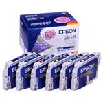【純正品】 エプソン（EPSON） インクカートリッジ 型番：IC6CL21 単位：1箱（6色セット）