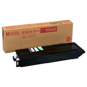 【純正品】 リコー（RICOH） トナーカートリッジ 色：マゼンタ 型番：タイプ6000B 印字枚数：8000枚 単位：1個