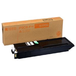 【純正品】 リコー（RICOH） トナーカートリッジ 色：イエロー 型番：タイプ6000B 印字枚数：8000枚 単位：1個
