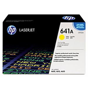 【純正品】 HP トナーカートリッジ イエロー 型番：C9722A 印字枚数：8000枚 単位：1個
