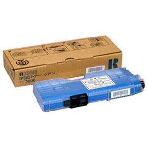 【純正品】 リコー（RICOH） トナーカートリッジ 色：シアン 型番：タイプ3000 印字枚数：5000枚 単位：1個