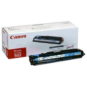 【純正品】 キャノン（Canon） トナーカートリッジ シアン 型番：ドラムカートリッジ502（C） 印字枚数：45000枚 単位：1個