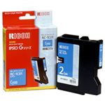 【純正品】 リコー（RICOH） インクカートリッジ シアン 型番：RC-1C01（Mサイズ） 単位：1個