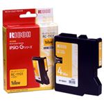 【純正品】 リコー（RICOH） インクカートリッジ イエロー 型番：RC-1Y01（Mサイズ） 単位：1個
