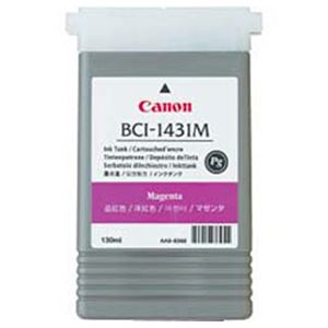 【純正品】 キャノン（Canon） インクカートリッジ マゼンタ 型番：BCI-1431M 単位：1個