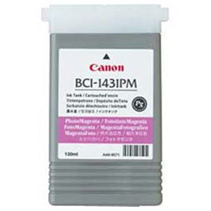 【純正品】 キャノン（Canon） インクカートリッジ フォトマゼンタ 型番：BCI-1431PM 単位：1個
