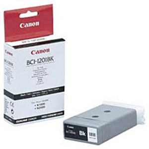 【純正品】 キャノン（Canon） インクカートリッジ ブラック 型番：BCI-1201BK 単位：1個