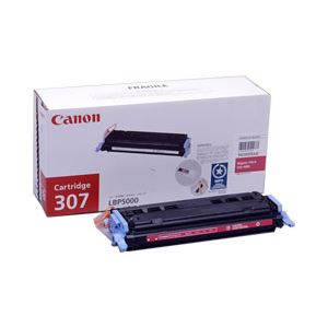 【純正品】 キャノン（Canon） トナーカートリッジ 色：マゼンタ 型番：カートリッジ307（M） 印字枚数：2000枚 単位：1個