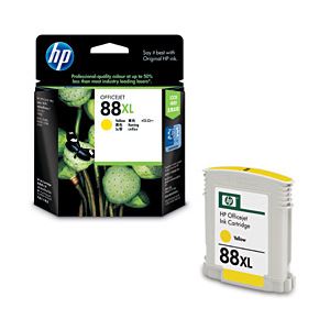 【純正品】 HP インクカートリッジ イエロー 型番：C9393A（HP88） 単位：1個