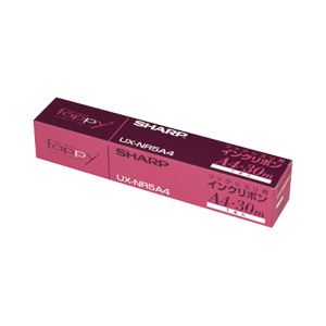 【純正品】 SHARP（シャープ） インクリボン 型番：UXNR5A4 印字枚数：100枚 単位：1個