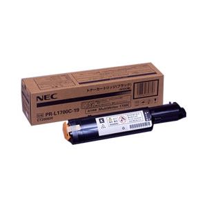 【純正品】 NEC トナーカートリッジ 大容量ブラック 型番：PR-L1700C-19 印字枚数：4000枚 単位：1個