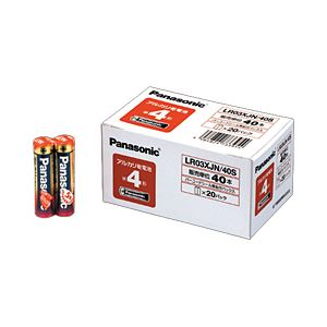 Panasonic(パナソニック) アルカリ乾電池 単4形 1箱（40本）