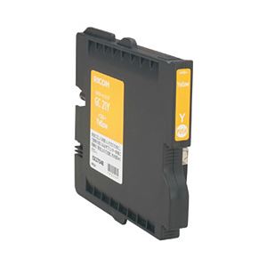 【純正品】 リコー（RICOH） インクカートリッジ イエロー 型番：GC21Y 単位：1個