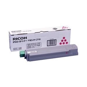 【純正品】 リコー（RICOH） トナーカートリッジ マゼンタ 型番：C710 印字枚数：6000枚 単位：1個
