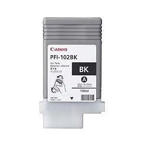 【純正品】 キャノン（Canon） インクカートリッジ ブラック 型番：PFI-102BK 単位：1個