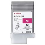 【純正品】 キャノン（Canon） インクカートリッジ マゼンタ 型番：PFI-102M 単位：1個