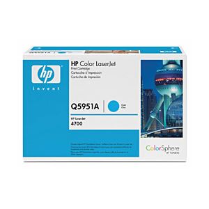 【純正品】 HP トナーカートリッジ シアン 型番：Q5951A 印字枚数：12000枚 単位：1個