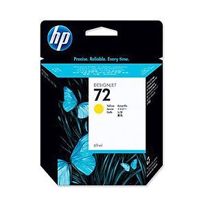 【純正品】 HP インクカートリッジ イエロー 型番：C9373A（HP72） 単位：1個