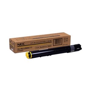 【純正品】 NEC トナーカートリッジ イエロー 型番：PR-L2900-11J 印字枚数：3000枚 単位：1個