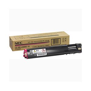 【純正品】 NEC トナーカートリッジ マゼンタ 型番：PR-L2900-12J 印字枚数：3000枚 単位：1個