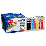 【純正品】 エプソン（EPSON） インクカートリッジ 8色セット 型番：IC8CL53 単位：1箱（8色セット）