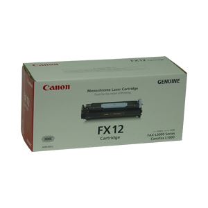【純正品】 キャノン（Canon） トナーカートリッジ 印字枚数：4500枚 型番：FX-12 単位：1個