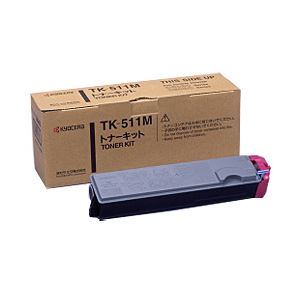 【純正品】 京セラ トナーカートリッジ マゼンタ 型番：TK-511M 単位：1個