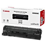 【純正品】 キャノン（Canon） トナーカートリッジ 型番：カートリッジ312 印字枚数：1500枚 単位：1個
