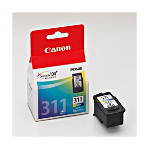 【純正品】 キャノン（Canon） インクカートリッジ カラー 型番：BC-311 単位：1個