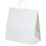 チャームバッグ 50枚パック マチ広 白 45.0×22.0×45.5cm