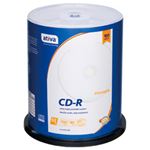 ativa CD-R 700MB ホワイトレーベル スピンドルケース 100枚入