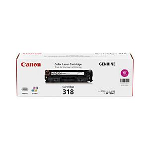 【純正品】 キャノン（Canon） トナーカートリッジ マゼンタ 型番：カートリッジ318（M） 単位：1個