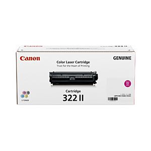 【純正品】 キャノン（Canon） トナーカートリッジ マゼンタ 型番：カートリッジ322II（M） 単位：1個