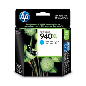 【純正品】 HP インクカートリッジ シアン 型番：C4907AA（HP940XL） 単位：1個
