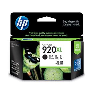 【純正品】 HP インクカートリッジ 黒（ラージサイズ） 型番：CD975AA（HP920XL） 単位：1個