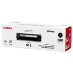 【純正品】 キャノン（Canon） トナーカートリッジ ブラック 型番：カートリッジ416BK 印字枚数：23000枚 単位：1個