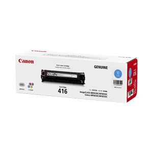 【純正品】 キャノン（Canon） トナーカートリッジ シアン 型番：カートリッジ416C 印字枚数：23000枚 単位：1個