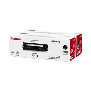 【純正品】 キャノン（Canon） トナーカートリッジ 大容量ブラック 型番：カートリッジ418VPBK 印字枚数：3