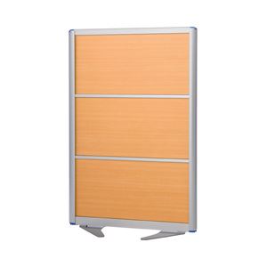 アルミローパーティション ナチュラル W90.0×H137.4cm