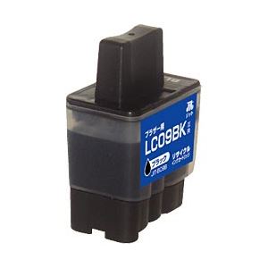 ブラザー工業（BROTHER）プリンター対応 リサイクルインクカートリッジ 対応純正カートリッジ型番：LC09BK 色：ブラック 単位：1個
